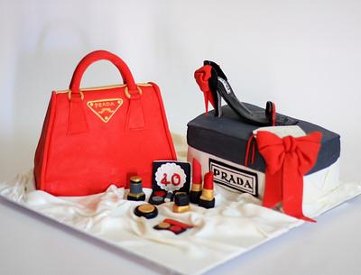 Everything a lady needs ;) - Cake by Reema siraj