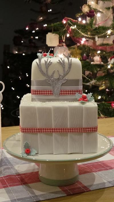 Family Christmas Cake - Cake by The Old Manor House Bakery - Lisa Kirk