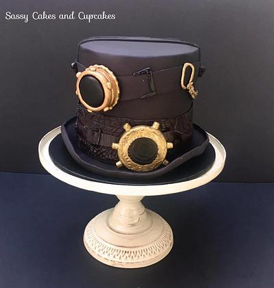 Steampunk Top hat - Cake by Sassy Cakes and Cupcakes (Anna)
