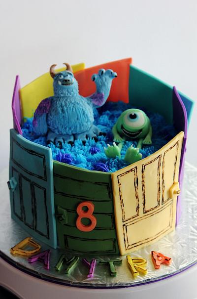 Monster's Inc Cake - Cake by Kellie Witzke