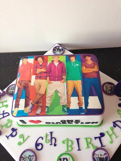 One direction  - Cake by Donnajanecakes 
