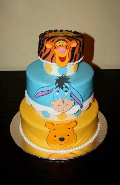 Winnie and his friends  - Cake by Rozy