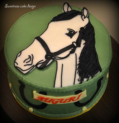 Head horse cake - Cake by sweetnesscakedesign