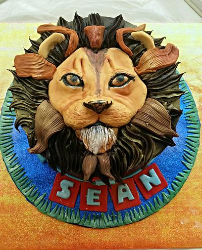Seans Leo the Lion  - Cake by CAKE RAGA