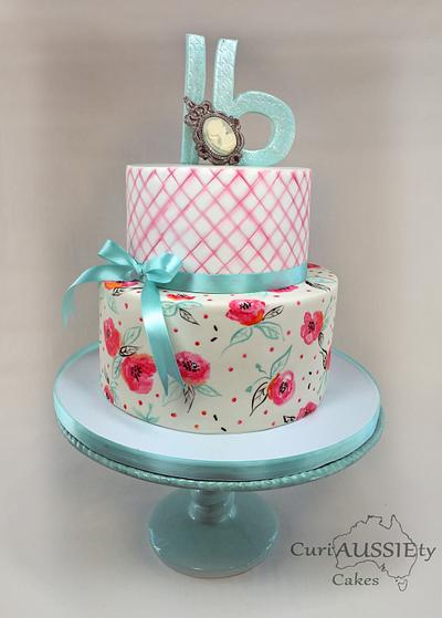 Sweet 16 - Cake by CuriAUSSIEty  Cakes