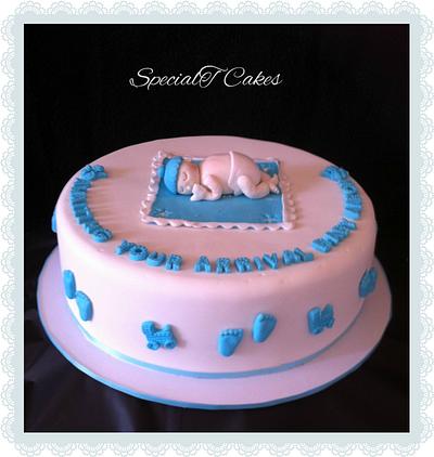Baby Shower Cake - Cake by  SpecialT Cakes - Tracie Callum 