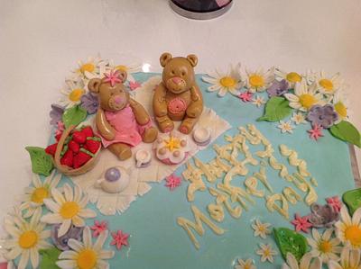 Mother's Day card cake:) - Cake by Malika