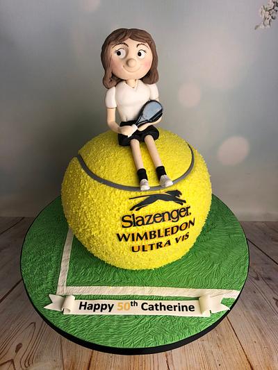 Tennis ball cake  - Cake by Melanie Jane Wright