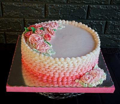 Romantic roses cake - Cake by Dragana
