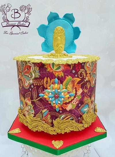 Indian style cake - Cake by Bonnie Bakes UAE