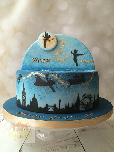 Peter Pan cake - Cake by Elaine - Ginger Cat Cakery 