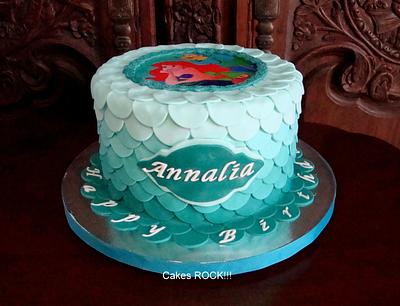 Mermaid  - Cake by Cakes ROCK!!!  
