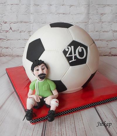 Football cake - Cake by Jitkap