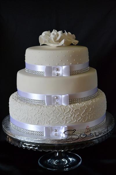 White wedding - Cake by Drahunkas
