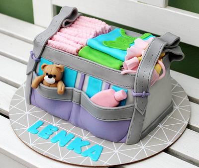 Baby bag - Cake by Lucie Demitra