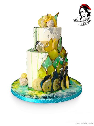 Fruit drip cake - Cake by Ivon