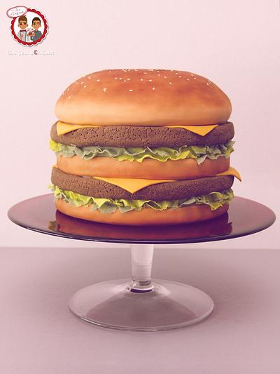 Sweet Big Mac  - Cake by CAKE RÉVOL