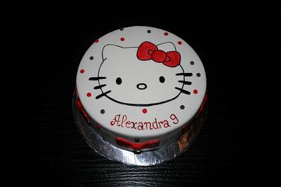 Hello Kitty  - Cake by Rozy