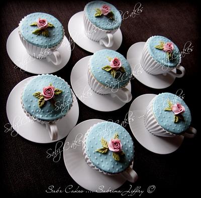 Tea cups for Teachers Day! - Cake by SabzCakes