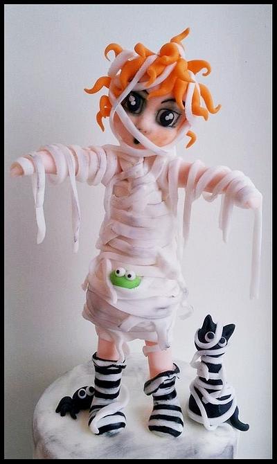 Marvin the Mummy  - Cake by Time for Tiffin 