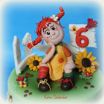 Pippi Longstocking - Cake by Karen Dodenbier