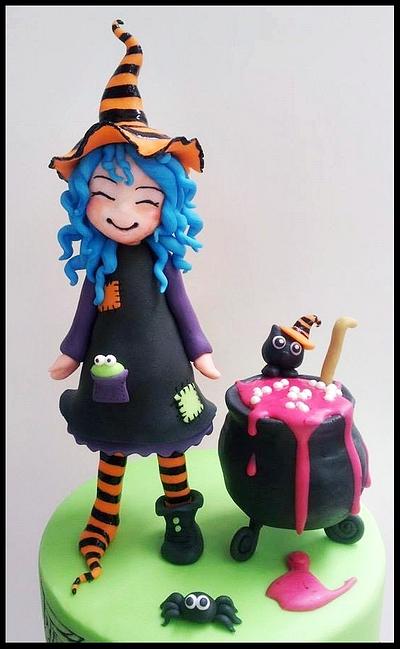 Messy Witch  - Cake by Time for Tiffin 
