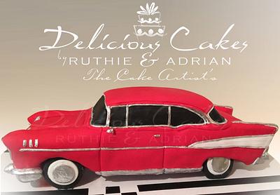 Chevy 57 cake - Cake by Adrian Mercado