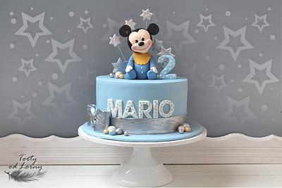 Mickey Mouse Baby - Cake by Lorna