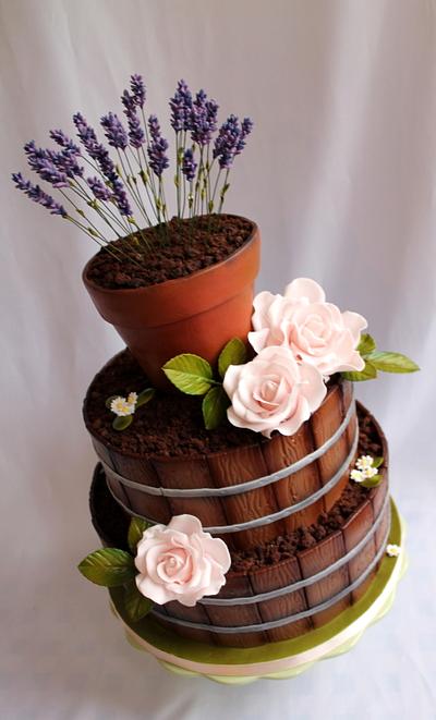 I love to garden - Cake by Kateřina Lončáková