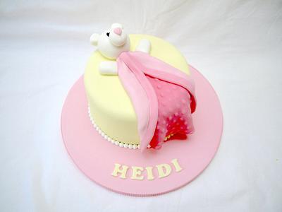 Teddy Blanket Cake - Cake by Natalie King