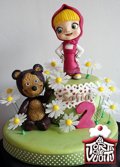 Masha and little Bear - Masha e Orsetto - Cake by Tissì Benvegna