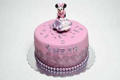 minnie mouse cake - Cake by Rositsa Lipovanska