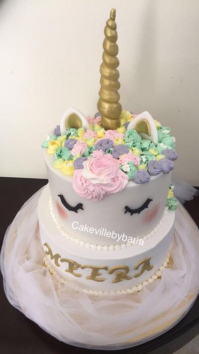 Unicorn cake - Cake by Baria