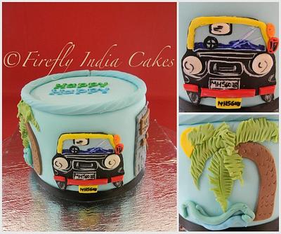 Bombay, Goa & Delhi. - Cake by Firefly India by Pavani Kaur