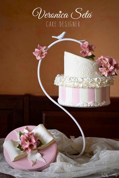 A Hat Chandelier - Cake by Veronica Seta