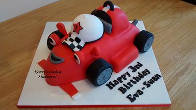 Roary The Racing Car - Cake by Kerri's Cakes