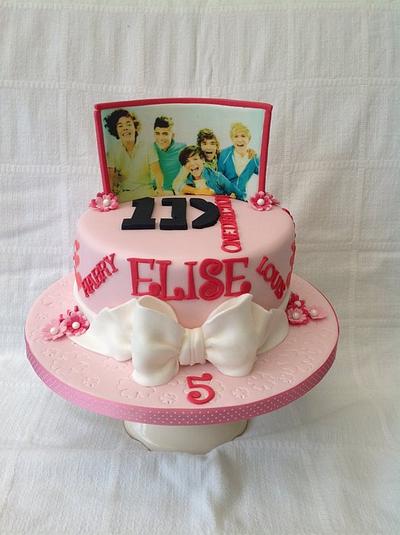 1 D cake :-) - Cake by Keeley Cakes