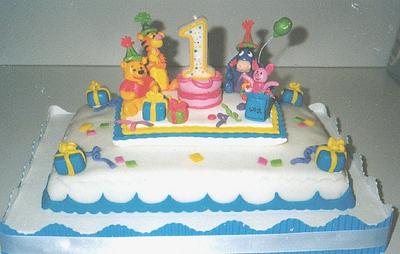 Winnie the Pooh Cake - Cake by Cheryl