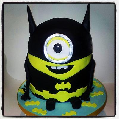 Bat minion - Cake by Time for Tiffin 