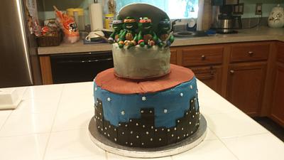 TMNT - Cake by mschrissey