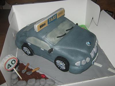 Bmw car cake - Cake by susan joyce