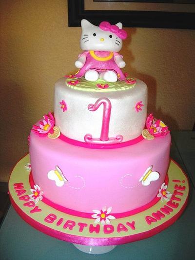 Hello Kitty Cake - Cake by YummyTreatsbyYane