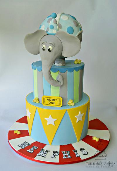 Babies 1st Circus - Cake by Cakes by Design