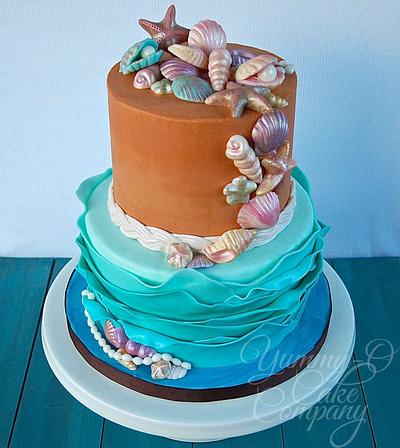 Seashell Cake - Cake by Donna (YUMMY-O Cake Company)