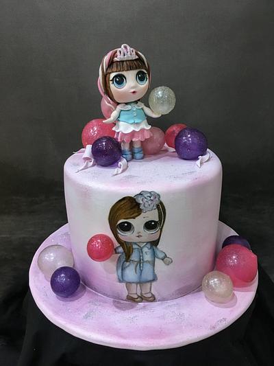 LOL Doll Birthday Cake - Cake by  Sue Deeble