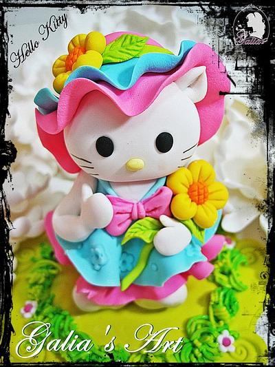 Hello Kitty - Cake by Galya's Art 