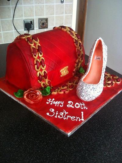 shoe and hand bag - Cake by mick