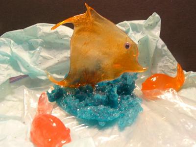 glass fish - Cake by gail