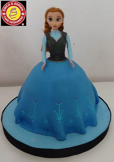 Anna frozen cake - Cake by Erica & Adrián C. Cakes