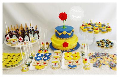 Beauty and the Beast Cake and pastry - Cake by Tortas Amore
